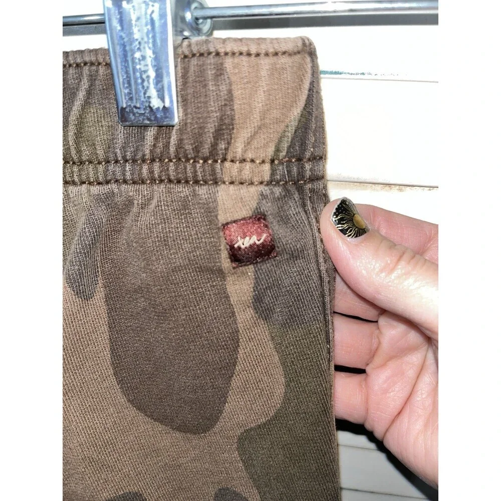 Tea Collection Sz 8 Camouflage French Terry Pockets Boys Pants